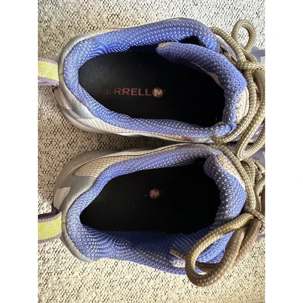Merrell Siren Edge Q2 Purple Grey Hiking Shoes Womens 8 J41324